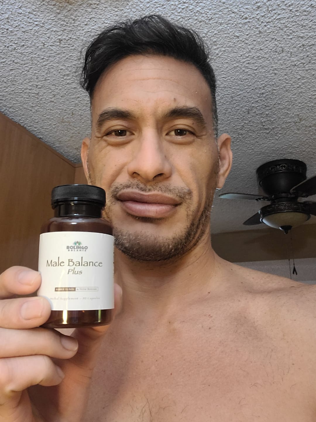 Customer photo review of MALE BALANCE PLUS
