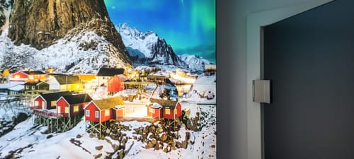 Customer photo review of Wechselmotiv | Nordlichter | Querformat