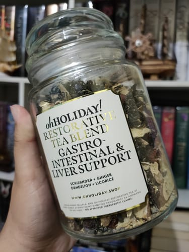 Customer photo review of Gastrointestinal and Liver Support Tea Blend