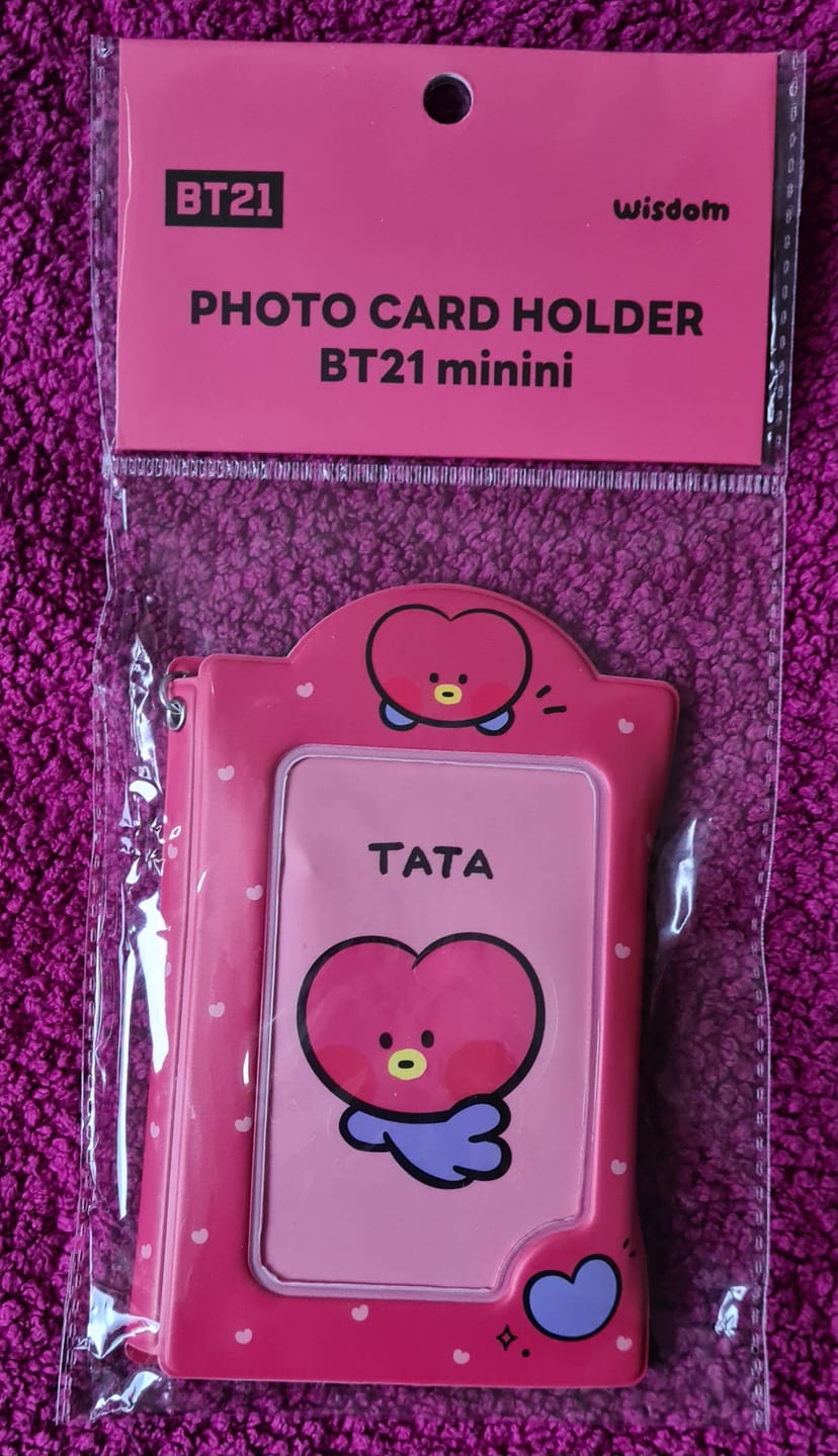 Customer photo review of BT21 MININI PHOTO CARD HOLDER