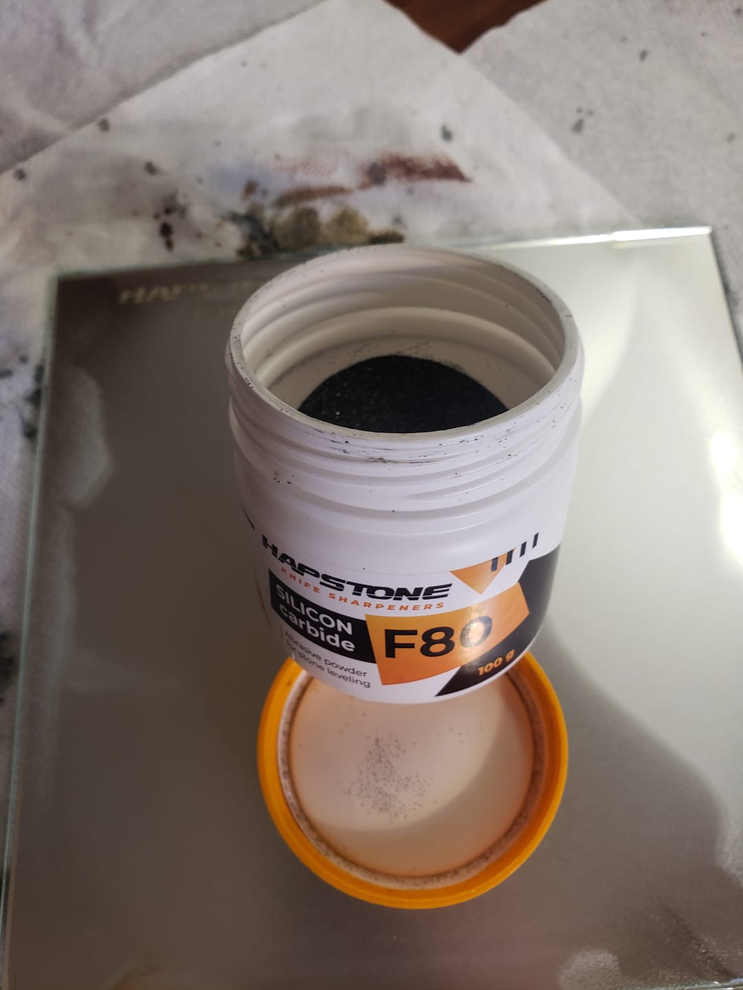 Customer photo review of Silicon Carbide Powder
