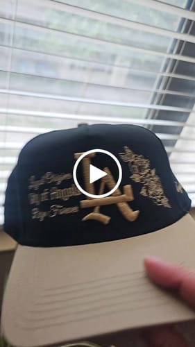 Customer video review of LA 'Roses' Premium Snapback
