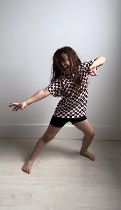 Customer photo review of Camiseta Infantil Manga Curta Unissex | Racer Oak