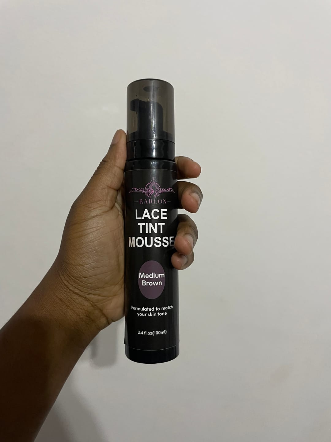 Customer photo review of Lace Tint mousse