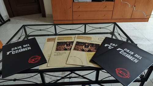 Customer photo review of Megapack: Tinta, Cenizas y Muerte en Arganzuela (1+2+4) (Analógico)