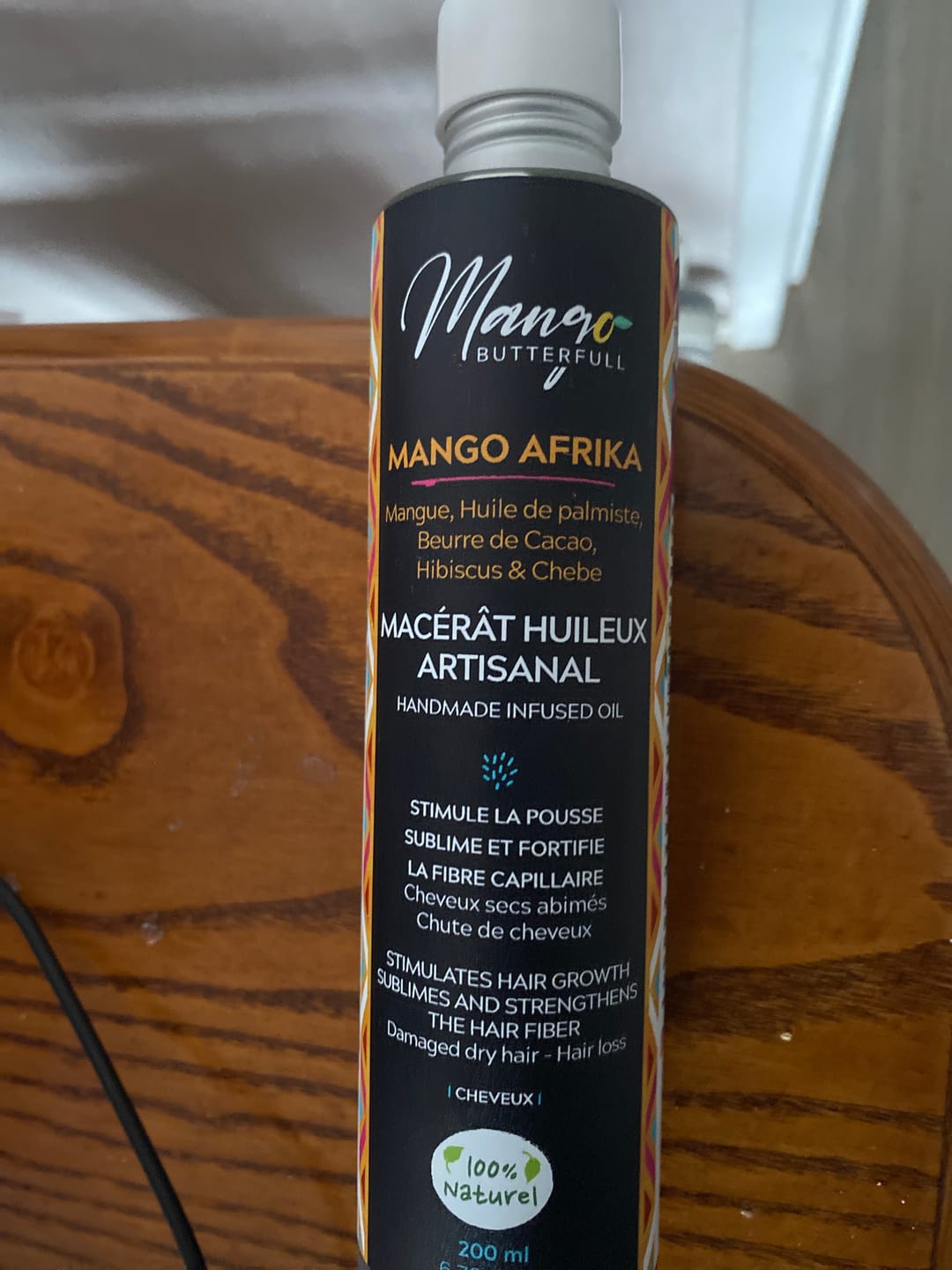 Customer photo review of Macérât huileux artisanal - MANGO AFRIKA