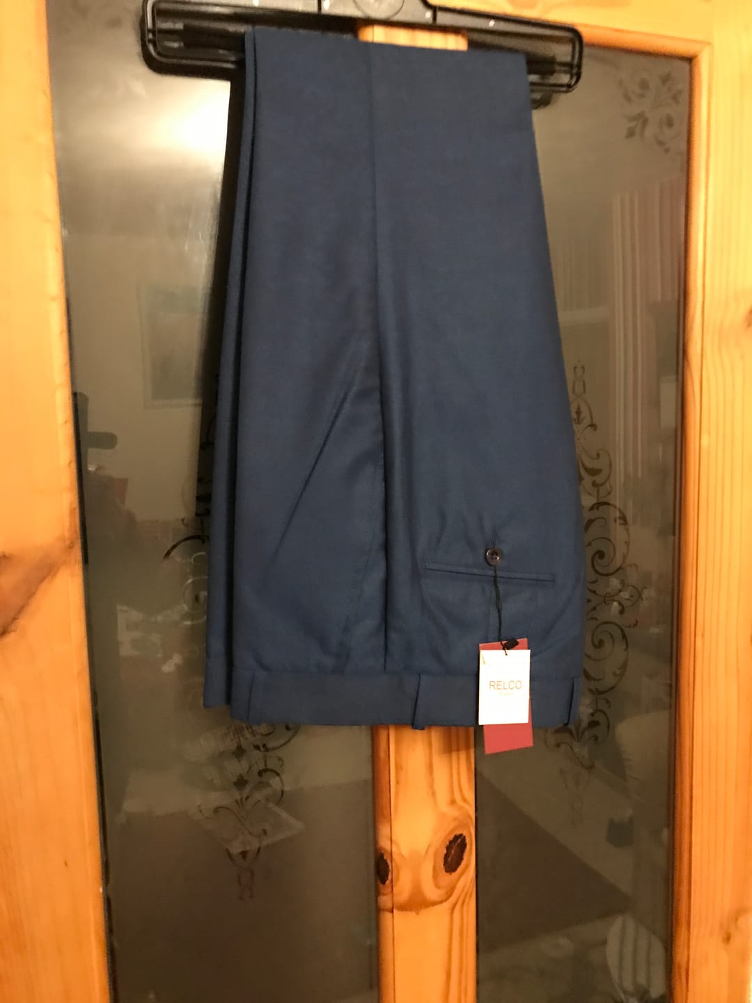 Customer photo review of Tonic Trousers - Blue