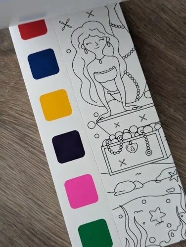 Customer photo review of Kletshuts™ PocketWatercolor - Akvarelmalebog i Lommestørrelse