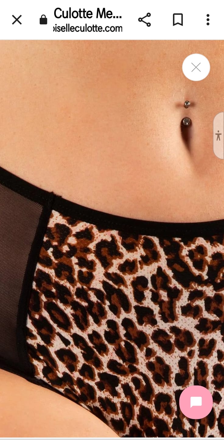 Customer photo review of Culotte Menstruelle gainante Clara (taille haute)
