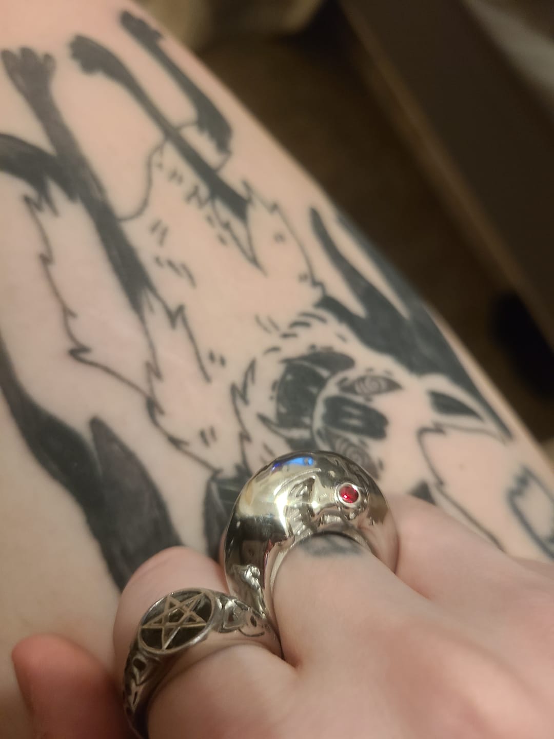 Customer photo review of XL LUNA RING