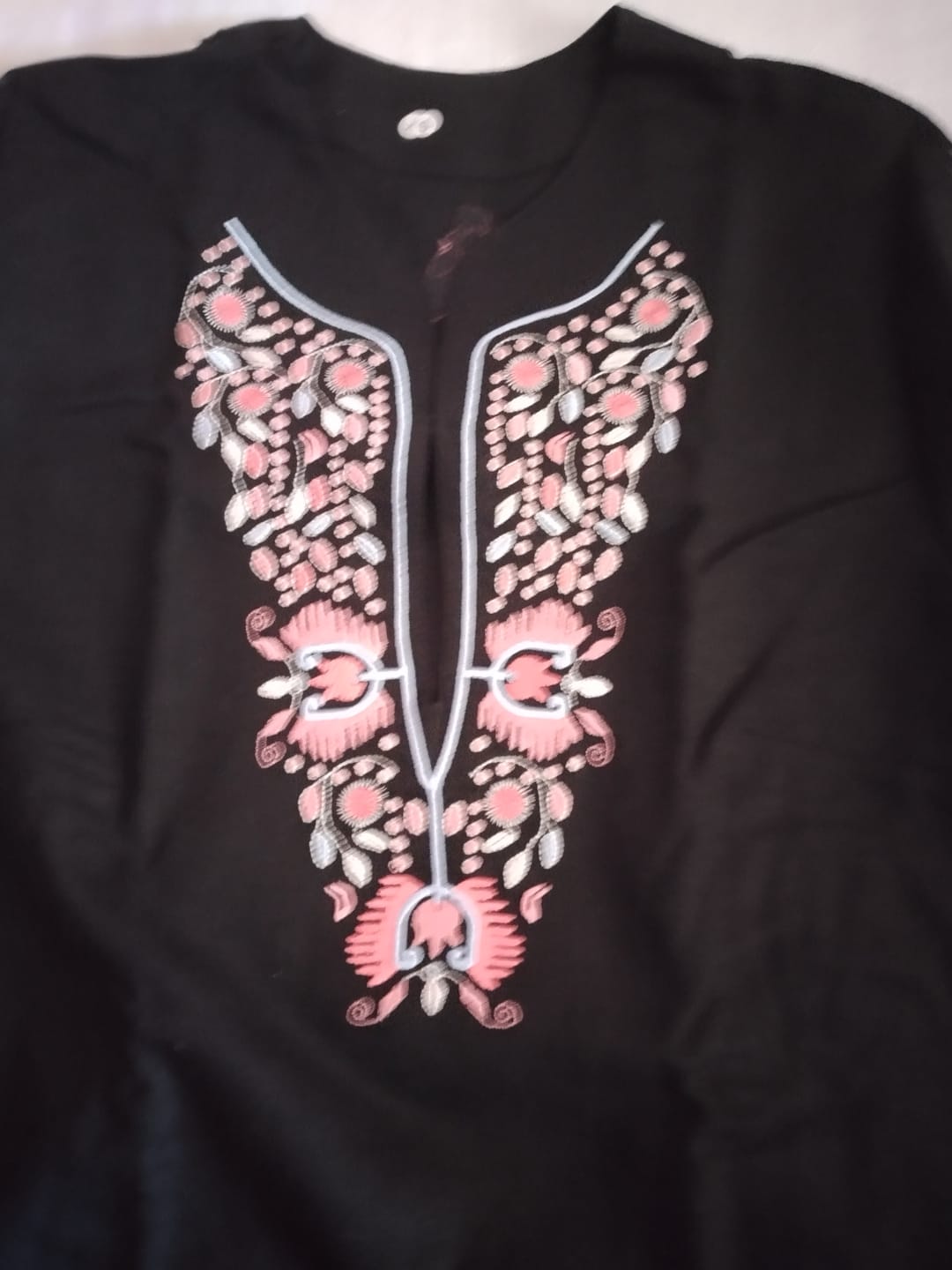 Customer photo review of Дамска риза "Плодородие" в пастелни тонове