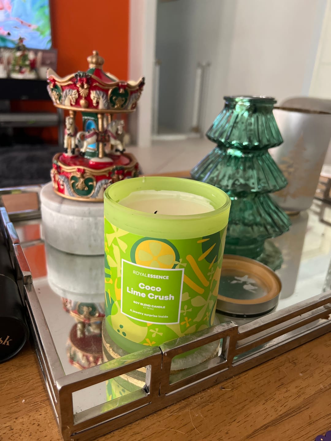 Customer photo review of Sweet Honeysuckle (Candle)