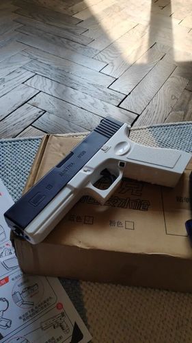 Customer photo review of Pistola de água Elétrica - Seven Star