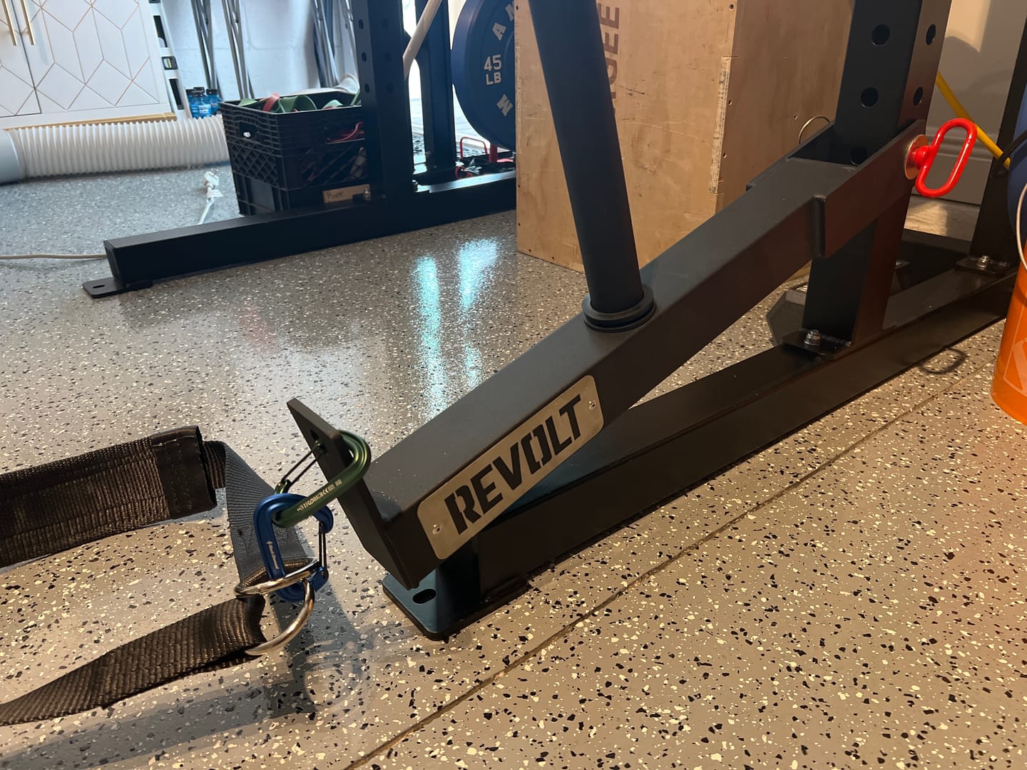 Customer photo review of Revolt Belt squat