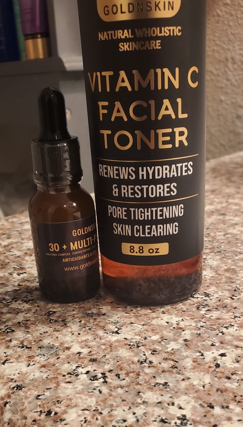 Customer photo review of 30 + Serum | Multi Peptide + Skin Barrier Protection