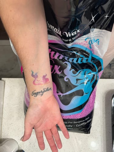 Customer photo review of Signature Series Hair Removal Wax