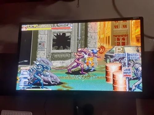 Reseña con foto de un cliente sobre Consola de videojuegos Retro Gamer®