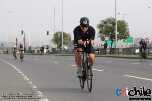 Customer photo review of Trisuit Hombre Core Sleeved - Black/White - 2XU