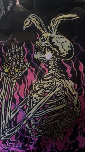 Customer photo review of Pray For Me Tapestry 60"