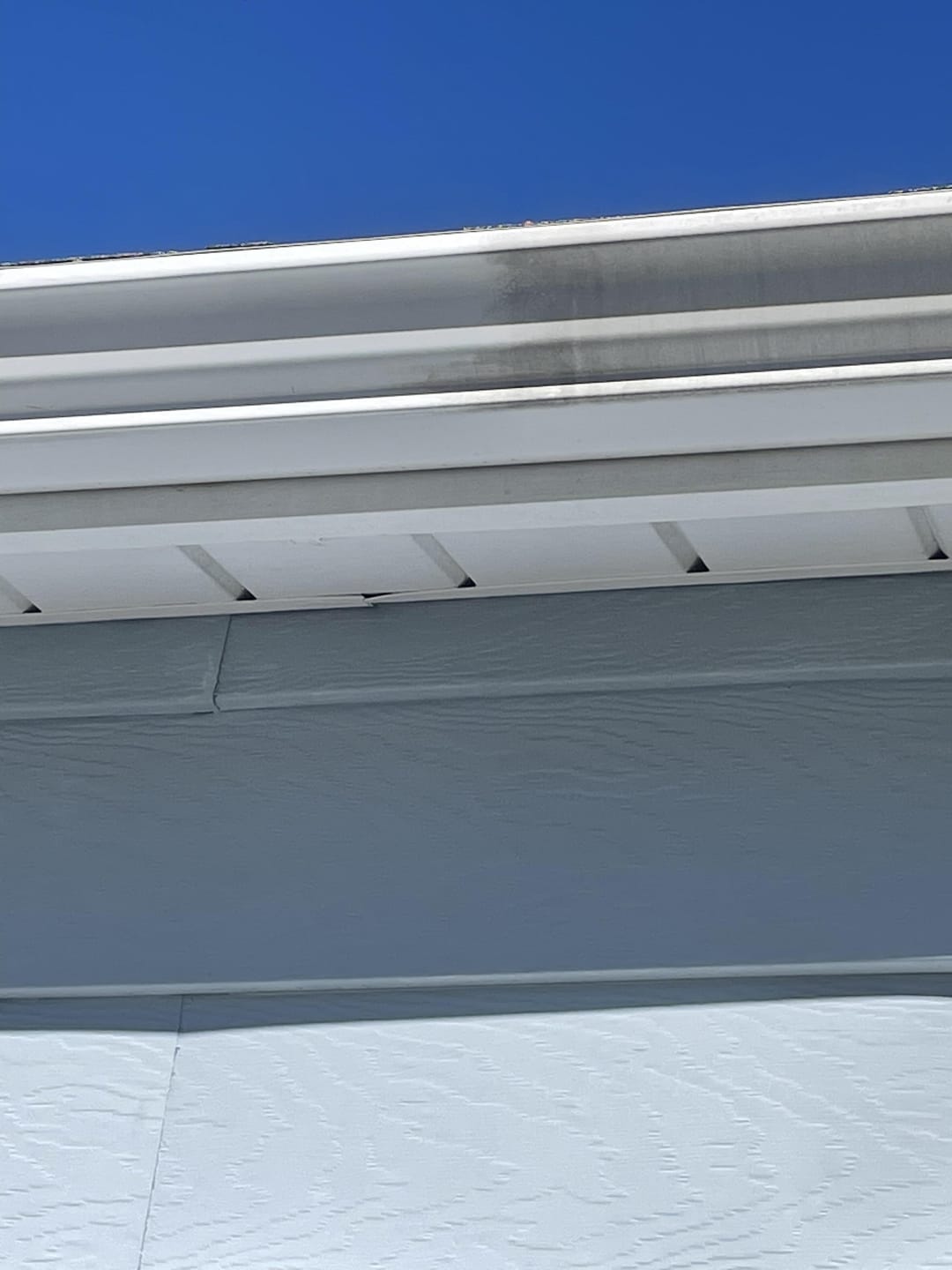 Customer photo review of CHOMP World’s Best Gutter Cleaner - 32 oz or 1 Gallon