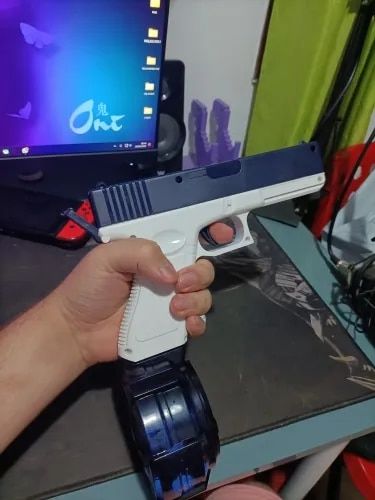 Customer photo review of Pistola de água Elétrica - Seven Star