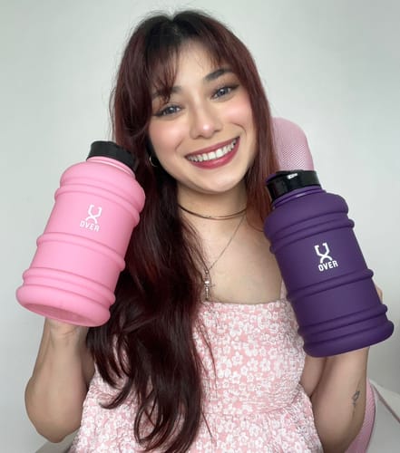 Customer photo review of 600ML Oversized Mini Bottle with Flip Cap