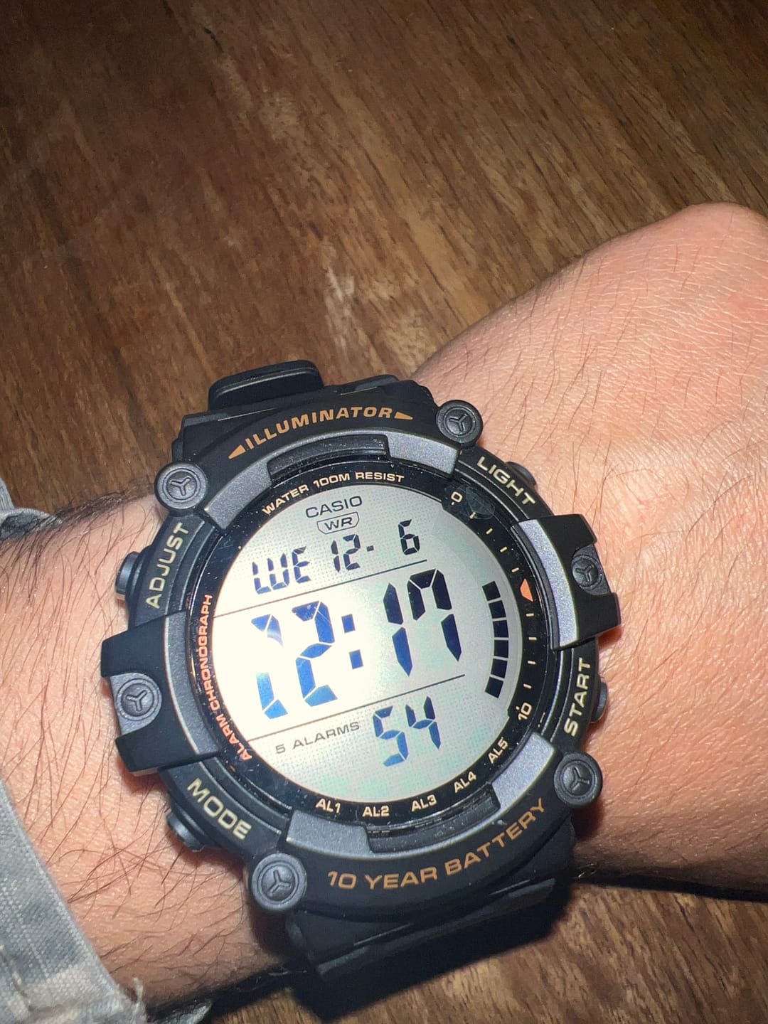 Customer photo review of Reloj Casio Vintage AE-1500WHX-1AVDF Negro