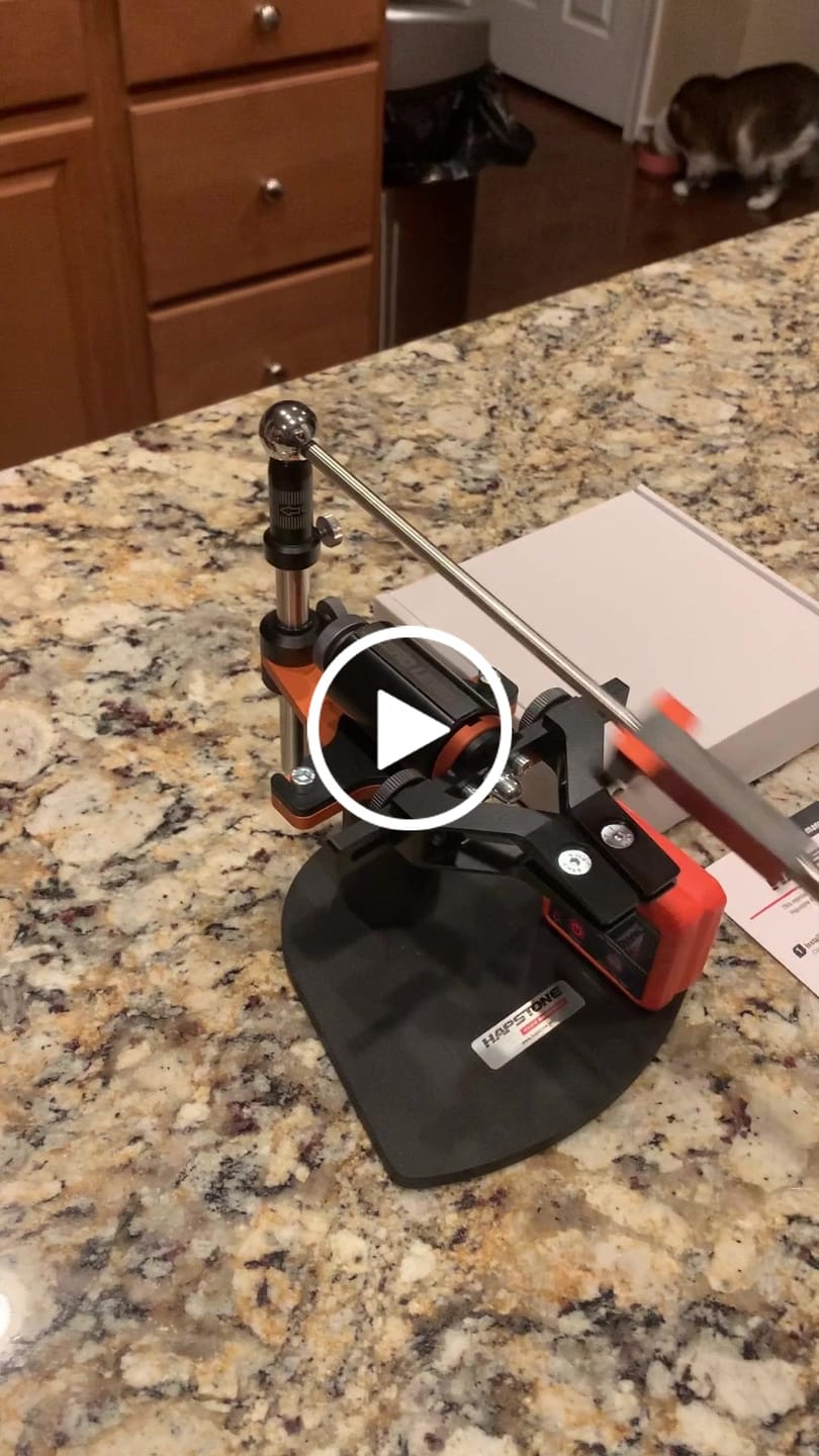 Customer video review of Hapstone RS Knife Sharpener