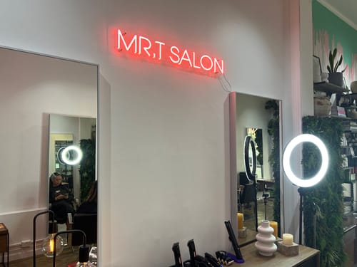 Customer photo review of Custom Neon Signs