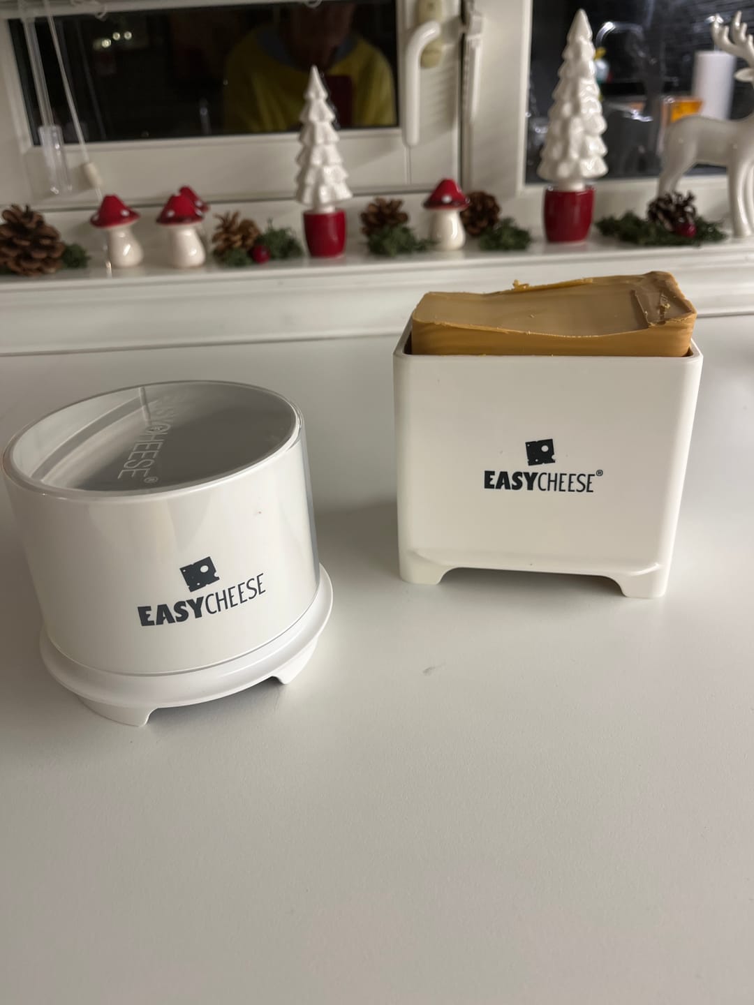 Customer photo review of EasyCheese® Osteklokke Rund - Hvit