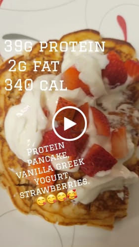 Customer video review of Buttermilk Protein Pancake & Waffle Mix