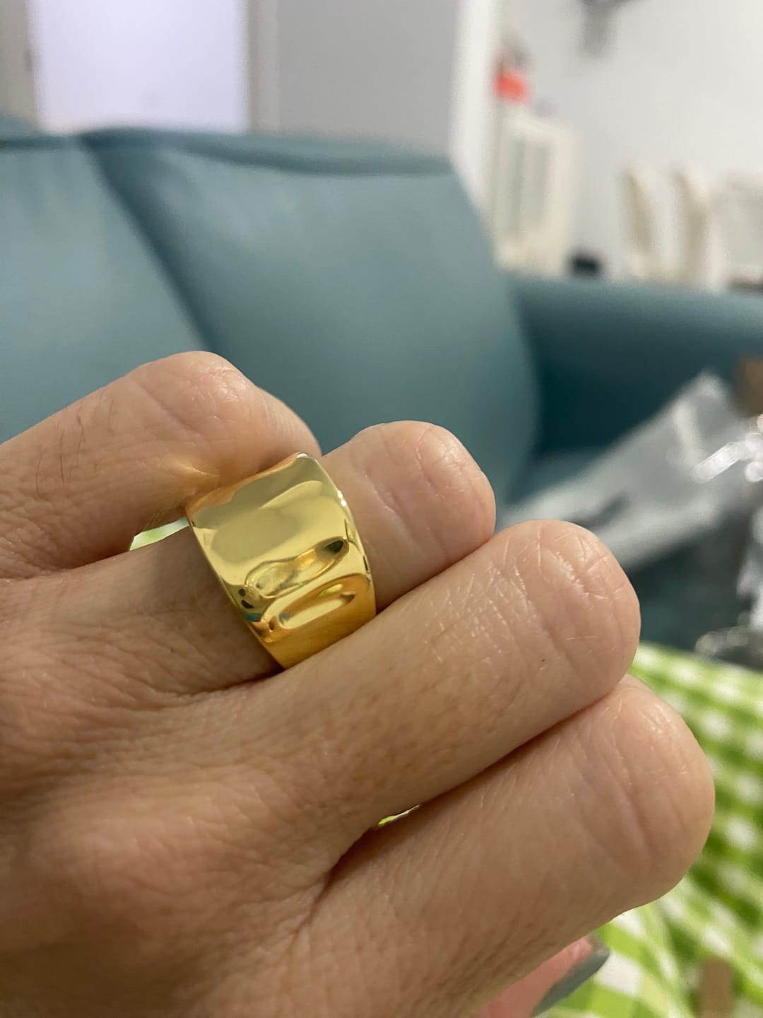 Customer photo review of Anillo Cilindro