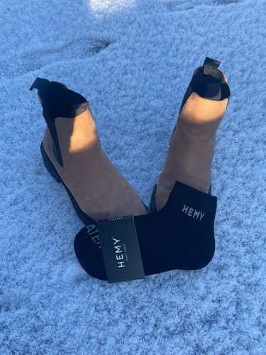 Customer photo review of HEMY Waterproof Socks