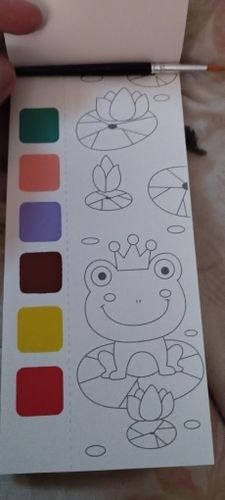 Customer photo review of Kletshuts™ PocketWatercolor - Akvarelmalebog i Lommestørrelse