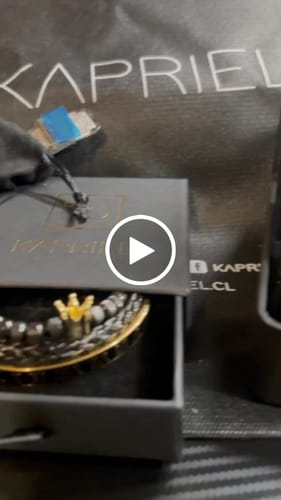 Reseña con vídeo de un cliente sobre Reloj Kapriel New Chapter Silver