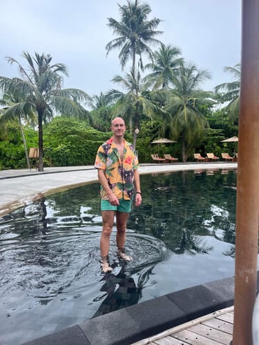 Customer photo review of Your photo - Personalised hawaiian shirt