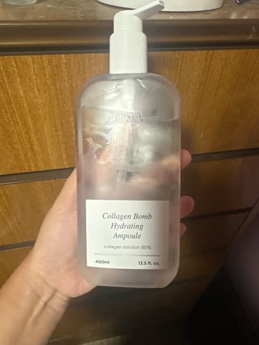 Customer photo review of Bad Skin™ Korean Collagen Bomb Hydrating Ampoule