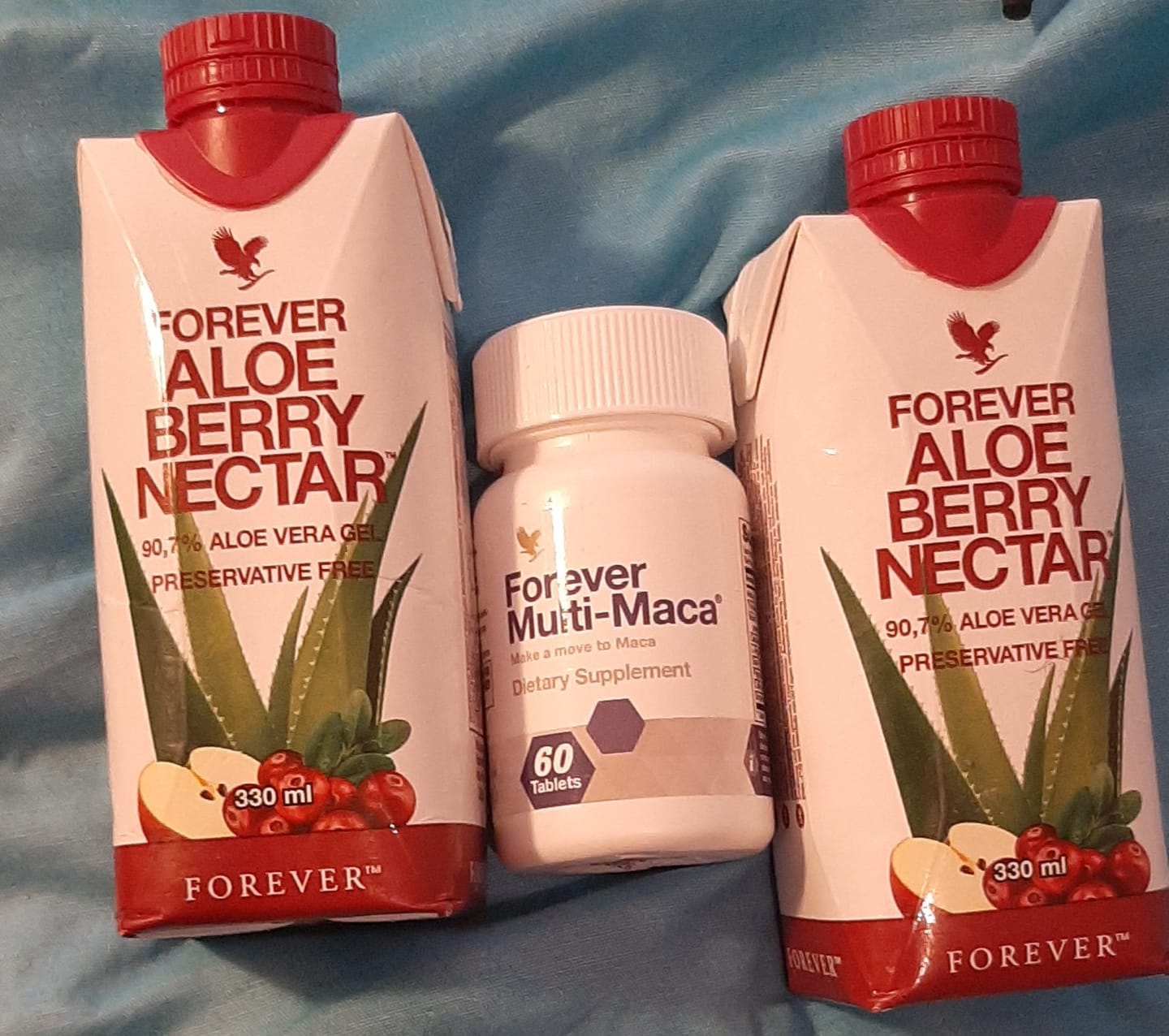 Customer photo review of Forever Living Aloë Berry Nectar 330 ml (3 stuks)
