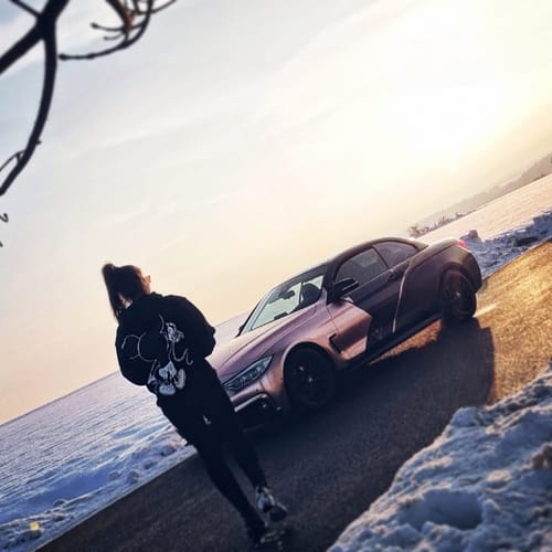 Customer photo review of Inking Mouse - Oversized Backprint Hoodie