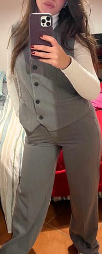 Customer photo review of Tailleur Hilary (Gilet + Pantalone) - Vari Colori - FR3704