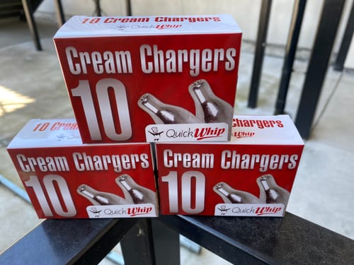Customer photo review of QuickWhip Cream Chargers 10 Pack