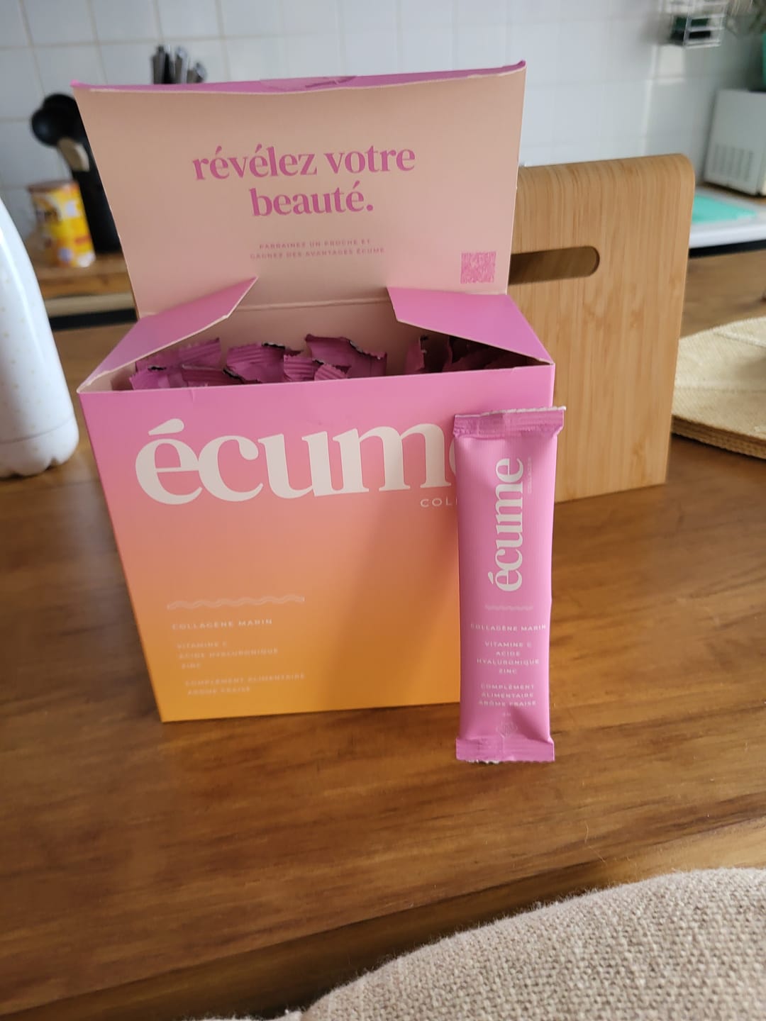 Customer photo review of Fraise - Boîte de 28 sticks
