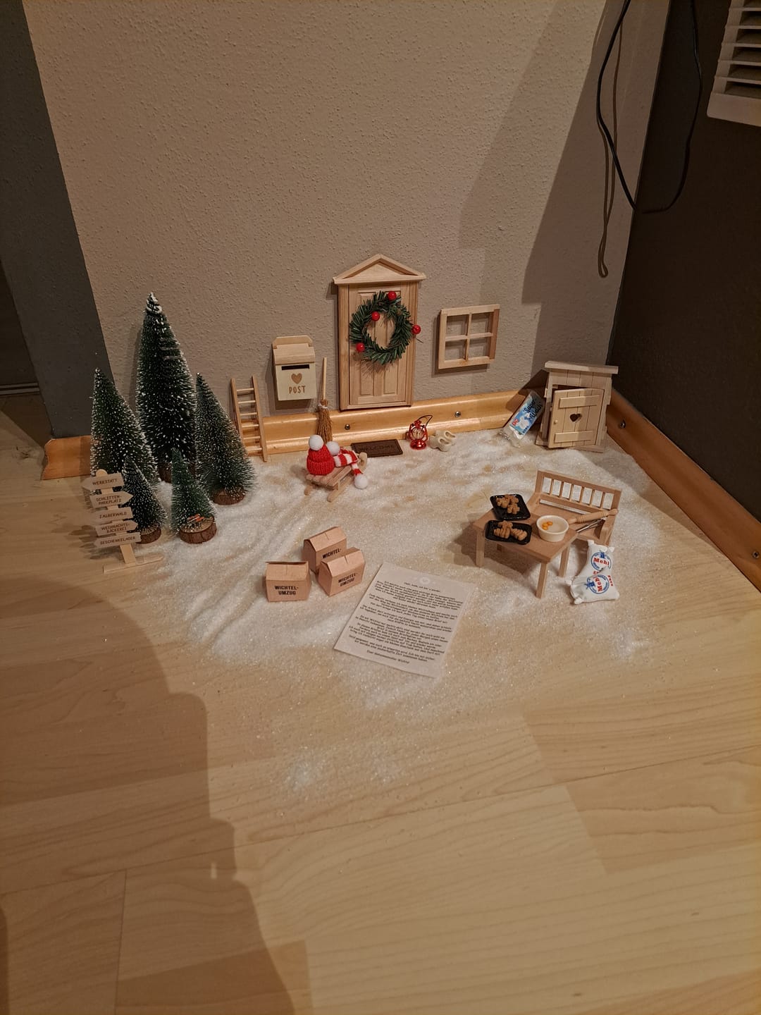Customer photo review of Wichteltür Premium-Set - das Rundum Sorglos Paket + Backset