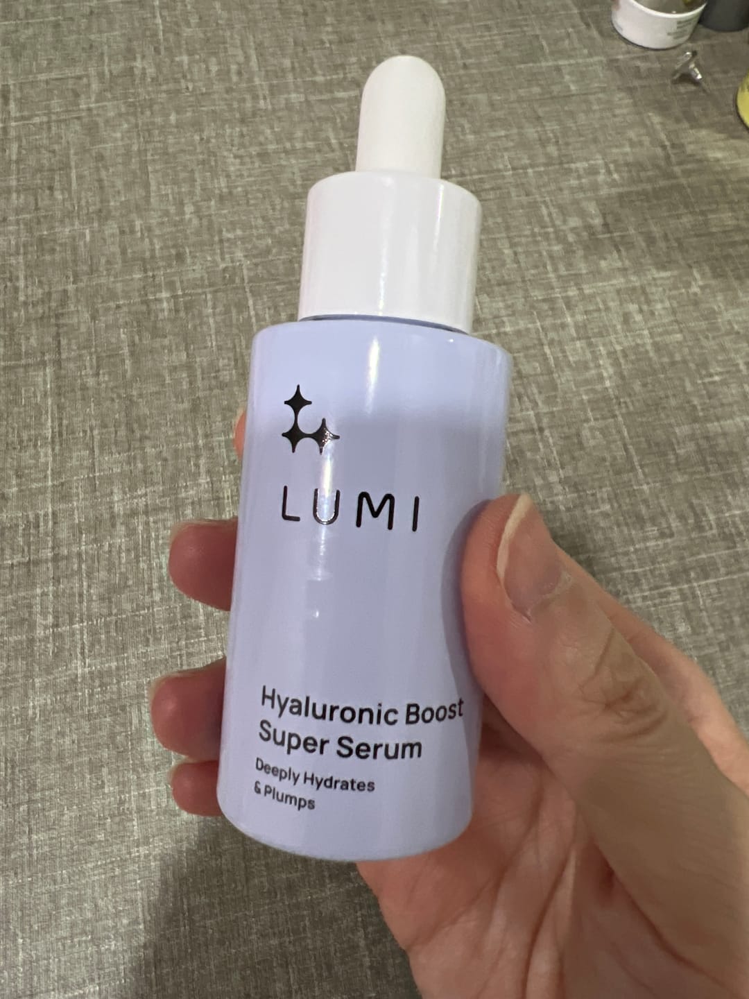Customer photo review of Hyaluronic Boost Super Serum