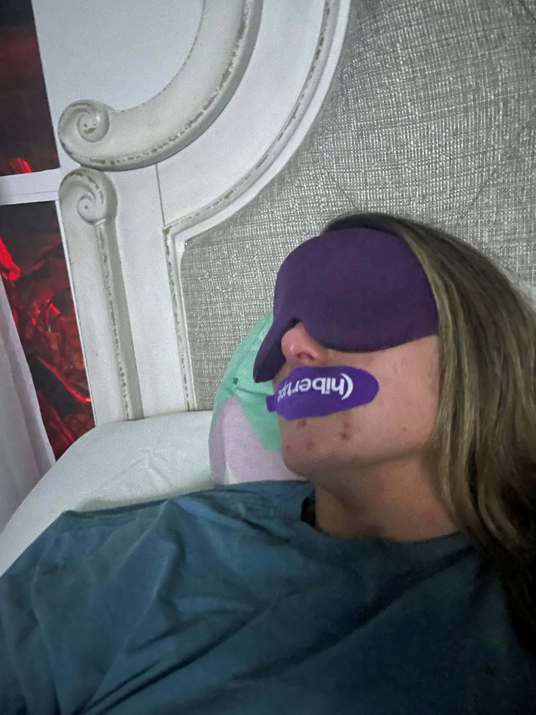 Customer photo review of Lavender-Infused Sleep Tape - 3 Month Supply
