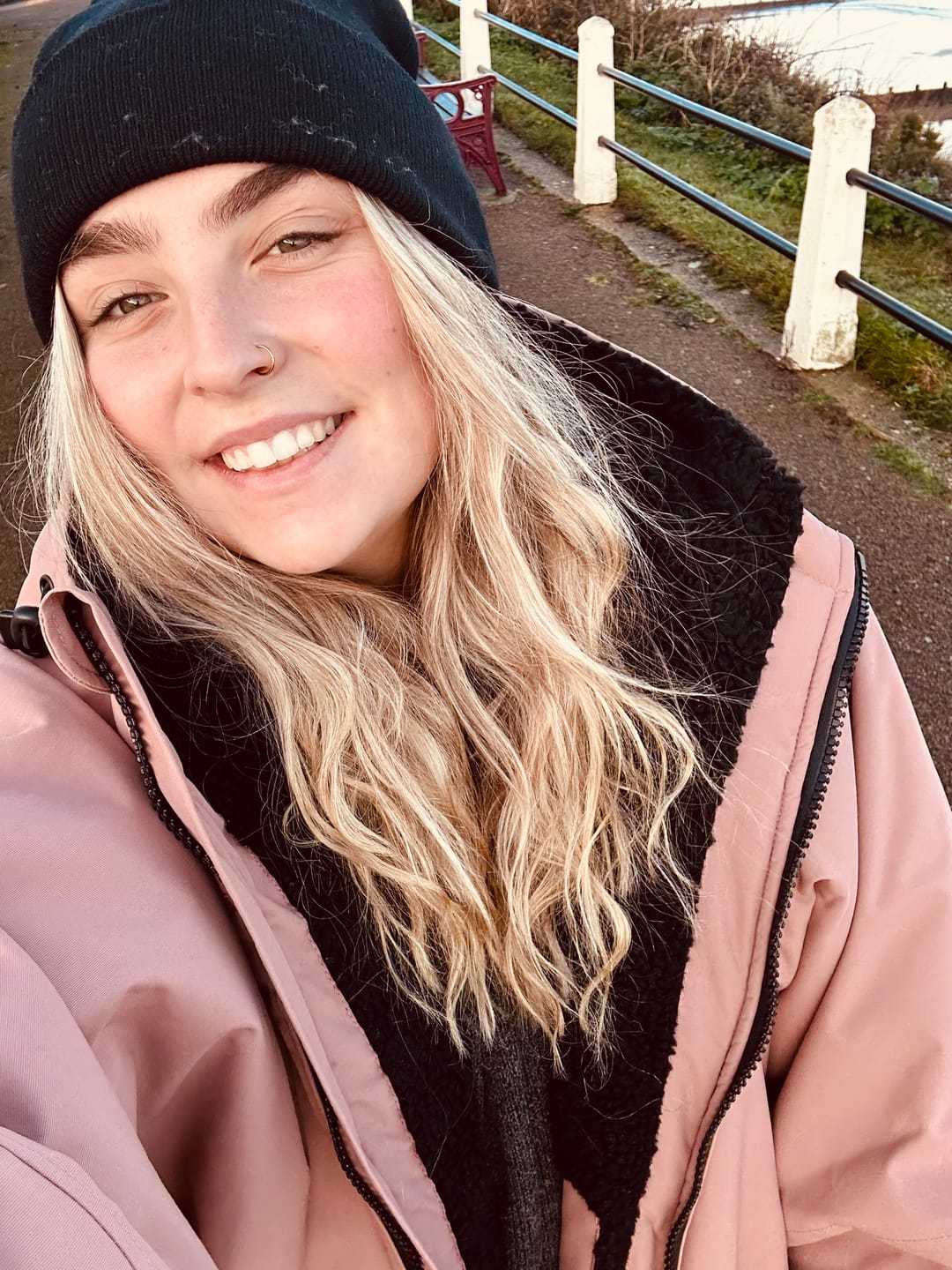 Customer photo review of SISU CHANGE ROBE - DIRTY PINK