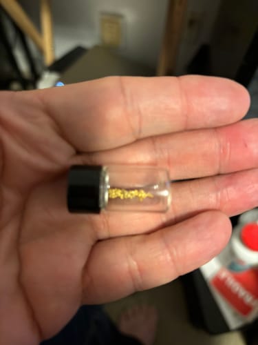 Customer photo review of Motherlode Strike - Gold Panning Paydirt