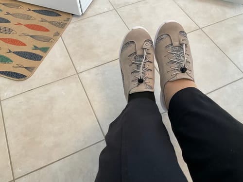 Customer photo review of Barista Sport - Ultralight Walking Shoe