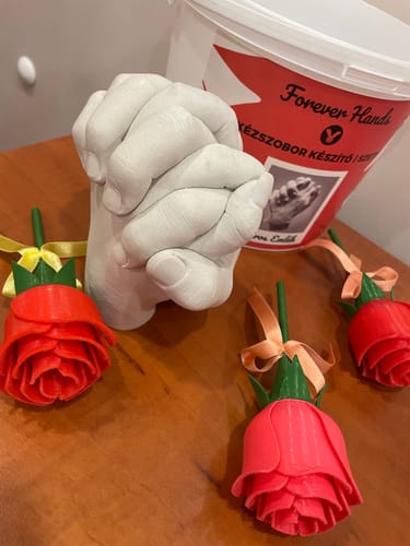 Customer photo review of Emlék | Kézszobor készítő - Szett