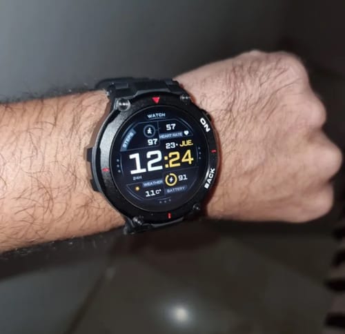 Customer photo review of incWATCH - שעון צבאי חכם לפעילות ספורטיבית בשטח